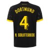 Maglia ufficiale Borussia Dortmund N. Schlotterbeck 4 Trasferta 2023-24 per Uomo